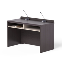 Personnalisable Bois Massif Moderne Simple Debout Réunion Bureau Bureau Rectangle Forme Durable Grande Capacité Conférence Hôtels
