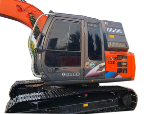 Excavadora de cadenas Hitachi ZX120 de segunda mano con certificación CE | Excavadoras Hidráulicas de 12 Toneladas |   Bomba Hidráulica Shimadzu Importada de Japón - Product Image 2