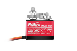 7.4V 25Kg RC Kỹ Thuật Số <span class=keywords><strong>Servo</strong></span> Mô-men Xoắn Cao Đầy Đủ Kim Loại Bánh Răng & Chỉ Đạo Cánh Tay <span class=keywords><strong>Servo</strong></span> Cho 1/10 RC Xe Scx24 Ax24 RC Thuyền Nâng Cấp Các Bộ Phận - Product Image 4