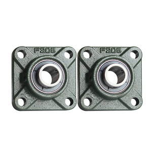 ตลับลูกปืนเม็ดกลมแบบมีฐานยึด รุ่น UCF Series Square Bearing Housings 201 205 ทำจากเหล็กหล่อและเหล็กหล่อผสม - Product Image 3