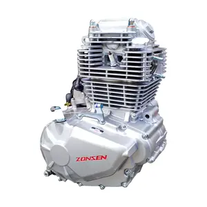 Zongshen 250cc Engine Air-cooled Single Cylinder 4 Stroke Motorcycle Engine Assembly PR250 For Bajaj