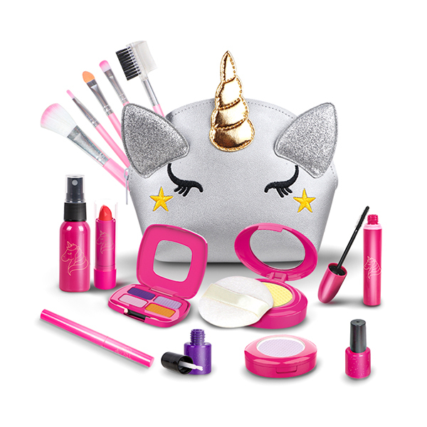 Набор для макияжа для маленьких девочек: с розовым единорогом