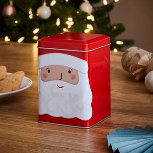 Boîte en métal personnalisée pour biscuits, boîte à biscuits, boîtes en étain bon marché, emballage vide, boîtes cadeaux <span class=keywords><strong>de</strong></span> Noël - Product Image 6