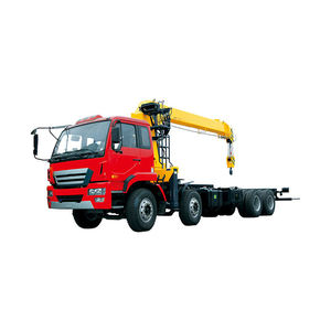 Grue montée sur camion de 12 tonnes SQ12SK3Q, grue <span class=keywords><strong>hydraulique</strong></span> pour camion avec flèche télescopique, fabriquée en Chine - Product Image 2