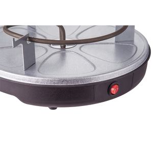 Grill <span class=keywords><strong>Raclette</strong></span> Électrique à Plaque Amovible Antiadhésive Ronde <span class=keywords><strong>pour</strong></span> 6 Personnes 900W Grill <span class=keywords><strong>Raclette</strong></span> - Product Image 4