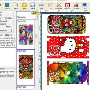 Tự làm PVC điện thoại di động da tùy chỉnh Vinyl giấy máy tính xách tay <span class=keywords><strong>Sticker</strong></span> không thấm nước và trong kho - Product Image 2