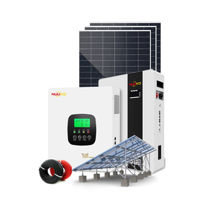 10kW 20kW MPPT Hybrid On-Off Grid <b>Solar</b> <b>Kit</b> with Monocrystalline Silicon Panels Lithium Ion Battery for Home <b>Solar</b> Energy System - Product Image 1