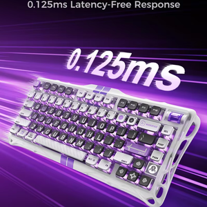 GravaStar V75 Magnetic Switch <b>Keyboard</b>, Wired Single Mode <b>Keyboard</b> with 8K Polling Rate and RGB Backlight for Valorant Esports - Product Image 4