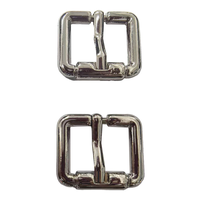 Boucle à ardillon de luxe en alliage de zinc et acier inoxydable de haute qualité pour sacs à main, sangles de vêtements et accessoires de mode