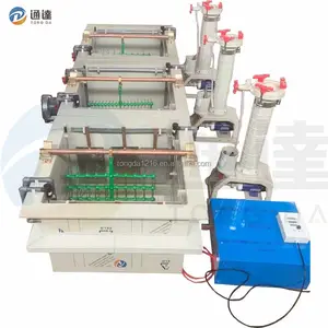 hanger plating equipment manually type electroplating plant galvanizing machine