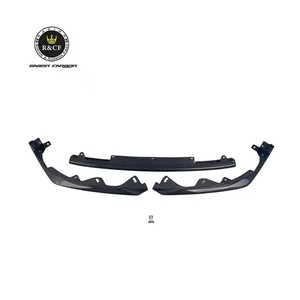 Sti-P estilo 3 piezas diseño fibra de carbono Forelip parachoques delantero labio para <span class=keywords><strong>Subaru</strong></span> WRX S4 2022 up - Product Image 1