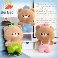 Peluches personnalisées en forme d'ours en peluche, animaux en peluche doux, personnages d'anime, peluches de dessins animés, en stock