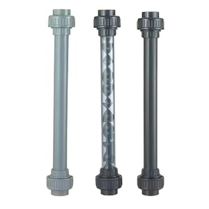 Dn15 DN20 DN50 nhựa <span class=keywords><strong>PVC</strong></span> uPVC cpvc PP tĩnh <span class=keywords><strong>Mixer</strong></span> SK loại tĩnh đường ống <span class=keywords><strong>Mixer</strong></span> cho ozone/chất lỏng nước trộn - Product Image 1