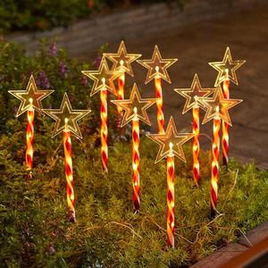 Lampada Solare da Giardino a Forma di Babbo Natale, Luci Decorative Impermeabili per Esterni, Atmosfera Festiva - Product Image 3