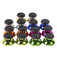 Penutup pegangan Analog 3D lapis warna stik Analog Joystick penutup Rocker untuk PS5 Thumbstick penutup topi jamur