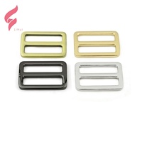 Boucle à glissière triple en zinc sans nickel LiHui, écologique et professionnelle, avec logo personnalisé pour sacs à main