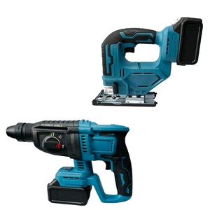 Bộ dụng cụ điện không dây đa chức năng, sử dụng pin Lithium 18V/21V, sạc lại được, <span class=keywords><strong>9</strong></span> trong 1, kèm hộp nhựa cứng - Product Image 3