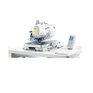 Industrial brand new Jukis MEB-3200 Series Computer-controlled, Eyelet Buttonholing Machine with Trimmer