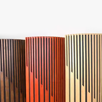 Panneau diffuseur acoustique d'angle en bois massif pour basses, sur mesure, traitement du son, écologique, garantie 2 ans pour l'enregistrement