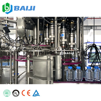 Remplissage complet d'eau minérale potable embouteillage usine d'étiquetage prix de la ligne de production de la machine