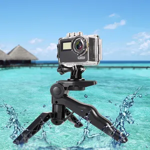 Hot sale Flexible Portable Table Mini Tripod with 1/4 Universal Screw Mount for iPhone X 8 7 6S and Gopro action camera
