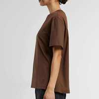 Nouvel Arrivage T-shirt Court Femme en Polyester/Coton à Manches Courtes Uni Impression Logo Personnalisé Décontracté Respirant Vente en Gros