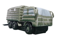 Modèle gonflable géant personnalisé de simulateur de missile, véhicule de lancement Patriot, cible factice blindée, avion, camion en PVC pour fête