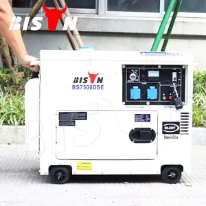 Bison Nhà Máy Sản Xuất Bán Sỉ 5.5Kw 5KVA Máy Phát Điện Diesel Máy Phát Điện Giá