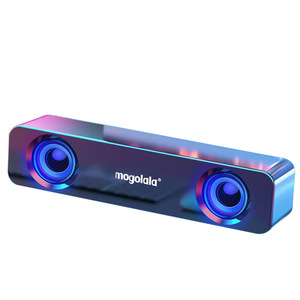 Loa mini có dây USB dài cho máy tính để bàn, loa siêu trầm để bàn, loa máy tính xách tay - Product Image 1