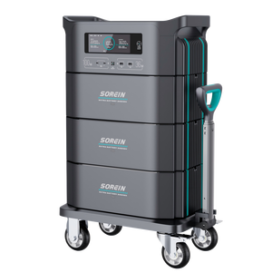 สถานีไฟฟ้าพกพา SOREIN 3600W 7200Wh ขยายได้ถึง 9.6kWh LiFePO4 0ms UPS สำหรับรถบ้านและแคมป์ปิ้ง พร้อมระบบจ่ายไฟพลังงานแสงอาทิตย์ 3kW - Product Image 1