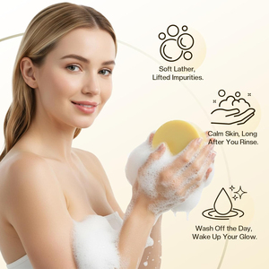 Özel Marka Otla Beslenmiş Sığır Yağı Sabunu Vücut Beyazlatıcı ve Nemlendirici Organik Bal İçeren - Product Image 4