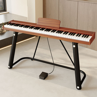 Günstiges tragbares Digitalpiano mit 88 Hammermechanik-Tasten und integriertem Lautsprecher für Schulen