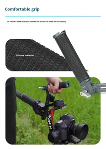 Poignée de maintien réglable en aluminium pour stabilisateur de caméra <span class=keywords><strong>DJI</strong></span> <span class=keywords><strong>Ronin</strong></span> RS2 RSC2 RS3 Mini <span class=keywords><strong>Pro</strong></span> RS4 Mini RS4 <span class=keywords><strong>Pro</strong></span> - Product Image 5