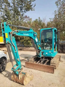 Excavatrice Kubota d'occasion japonaise originale Kx135 mini pelleteuse sur chenilles pelle d'occasion 3.5t - Product Image 5