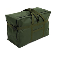 Sac de voyage en toile de parachute robuste et léger, grand sac fourre-tout portable avec fermeture éclair pour homme et femme
