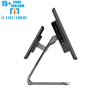 Terminal de point de vente Imachine P1 15,6 pouces avec écran tactile capacitif Windows/Android, processeur Intel I3/I5/I7, NFC/Reconnaissance faciale, caisse enregistreuse
