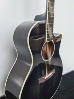 Gitar Akustik Cutaway 41-Inci - Top Kayu Spruce Solid, Kustomisasi OEM/ODM, Grosir Langsung dari Pabrik