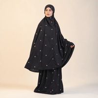 Ensemble de prière Mukena Calyssa pour femmes, vêtements islamiques modestes pour tous les jours