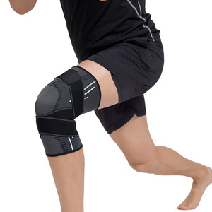 Rodillera de Compresión con Protección Avanzada, Transpirable y Antideslizante <span class=keywords><strong>para</strong></span> Hombres, <span class=keywords><strong>para</strong></span> Baloncesto y Senderismo - Spandex y Nailon - Product Image 2