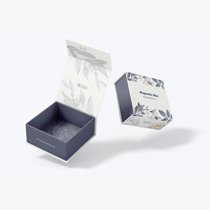 Biểu Tượng Tùy Chỉnh Cứng Nhắc Cứng Hộp Quà Tặng Từ Đóng Cửa Nắp Gấp Hộp Giấy Với Từ Tính - Product Image 2