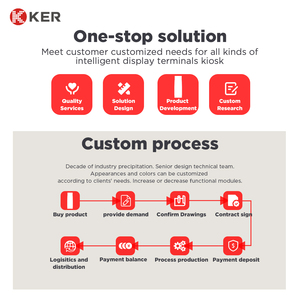 <span class=keywords><strong>Guichet</strong></span> <span class=keywords><strong>automatique</strong></span> de change de devises à double sens haute sécurité KER avec écran tactile, borne de banque en libre-service avec SDK pour les kiosques de paiement en intérieur - Product Image 6