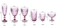 Vente en gros, verres à vin vintage, champagne rouge, verres à bière, lot de 6