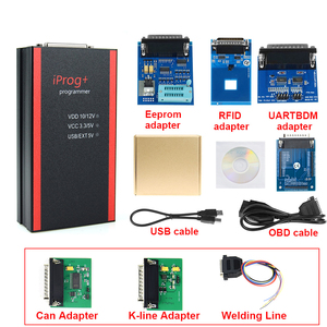 V87 Iprog+ 6 Adaptateurs Pro IMMO + Correction + Réinitialisation Interface OBD Universelle Compatible 12V Garantie 12 Mois Outil de Diagnostic Automobile - Product Image 3