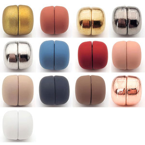 Khăn trùm đầu nút khăn choàng cố định vòng tròn mạnh mẽ Neodymium hijab nam châm cho wommen khăn pins chuỗi khóa Trâm từ tùy - Product Image 6