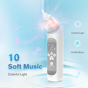 Aspirador nasal eléctrico recargable para niños y adultos, bomba de succión potente de 68Kps, venta al por mayor de fábrica - Product Image 5