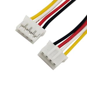 Одноконечный клеммный провод PH2.0 подключен к электронному проводу <span class=keywords><strong>2</strong></span>/<span class=keywords><strong>3</strong></span>/4/5/6/7P оловянный красный и черный провод 100/150/ 200 мм 1007 20awg - Product Image 3