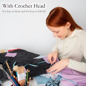 Mesin jahit swakriya sabuk telinga terbalik panjang pengait pembalik manik-manik silikon kait tabung sabuk kain jahit - Product Image 4