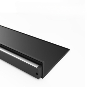 Fabricante Simple Light Luxury All Aluminum Luminous Shelving Colgante de pared con partición de luz Simple Bookshelf Wine Rack One - Product Image 1