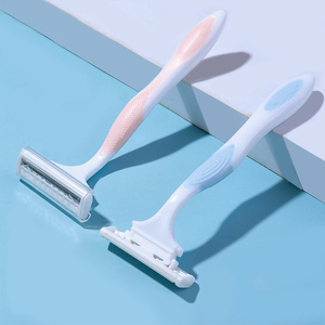 Lmltop Underarm Legs Hair Removal for Women Shaver <strong>Razor</strong> 2pcs <strong>Double</strong> <strong>Edge</strong> <strong>Razor</strong> Blades Safety Disposable Shaving <strong>Razor</strong> A0910 - Product Image 5