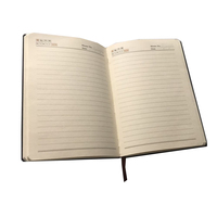 Carnet de notes personnalisé en cuir PU A5 avec gravure laser, couverture rigide, ligné, journal, agenda, planificateur pour cadeau d'affaires